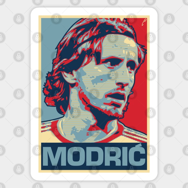 Modrić Sticker by DAFTFISH